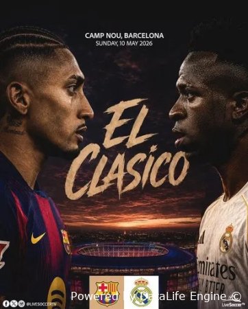 El-Klassiko: Barselona - Real Madrid 10-may 2026 | La Liga 35-tur (jonli efir)
